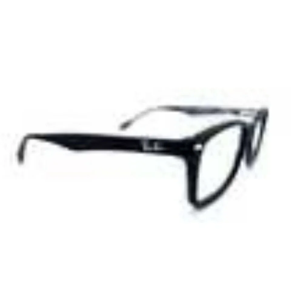 Ray‎ Ban RB 5228 5405 Matte Black Grey Graffiti Rectangular Eyeglasses 53 17 140